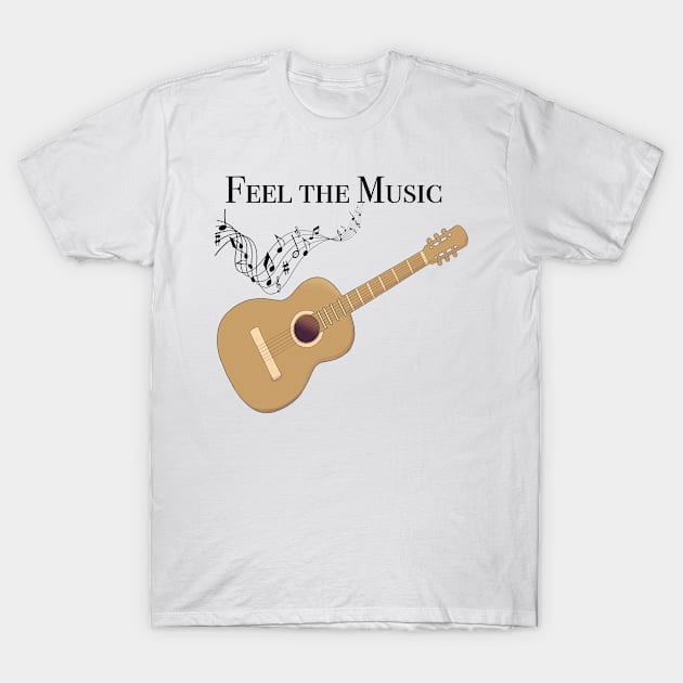 Feel the music T-Shirt by AnabellaCor94